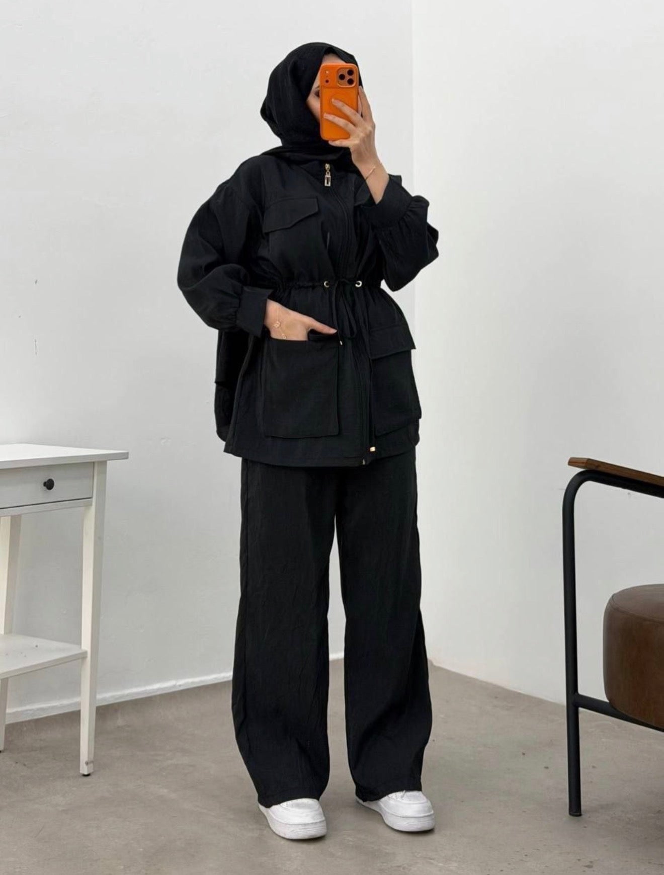 Essential Co-ord set in Black