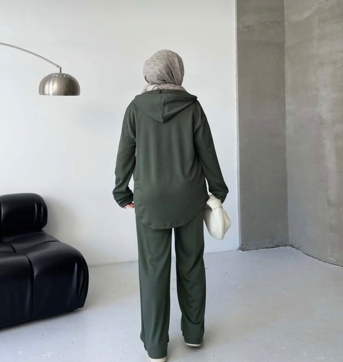 Olive Green Two Piece Tracksuit