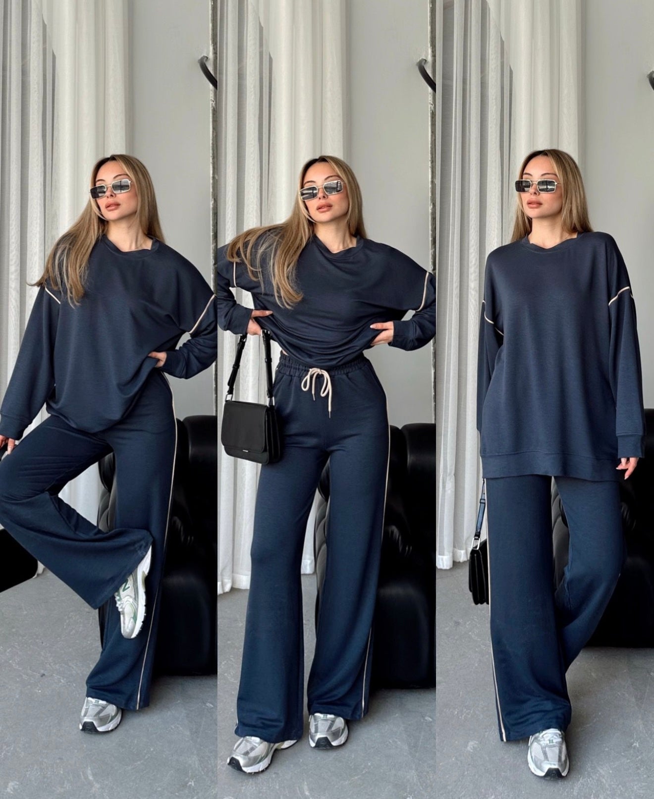 Slate Blue Lounge Set